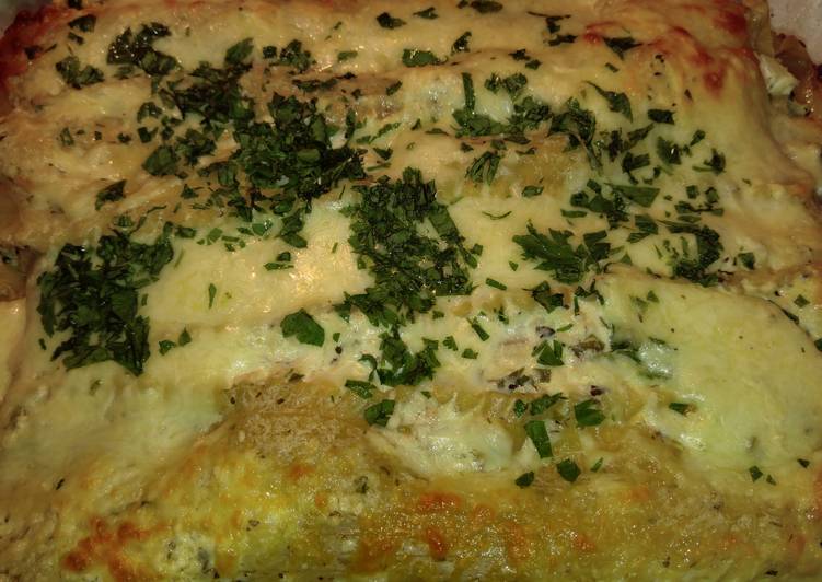 Step-by-Step Guide to Prepare Ultimate Spinach &amp; artichoke chicken lasagna