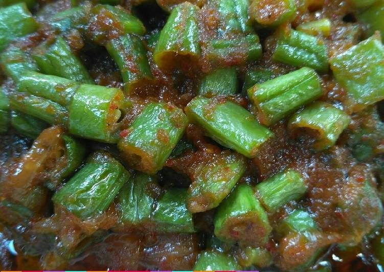 Cara meracik Tumis Buncis Belacan🍛 Lezat