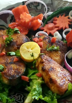A picture of Fish fry.