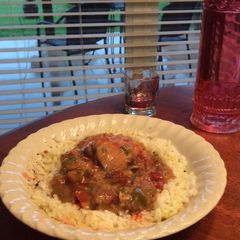 A picture of Jill's Beer Braised Chicken.