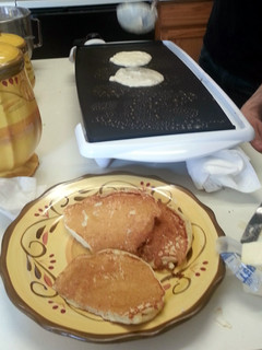 A picture of Sveler (Norwegian Pancakes).