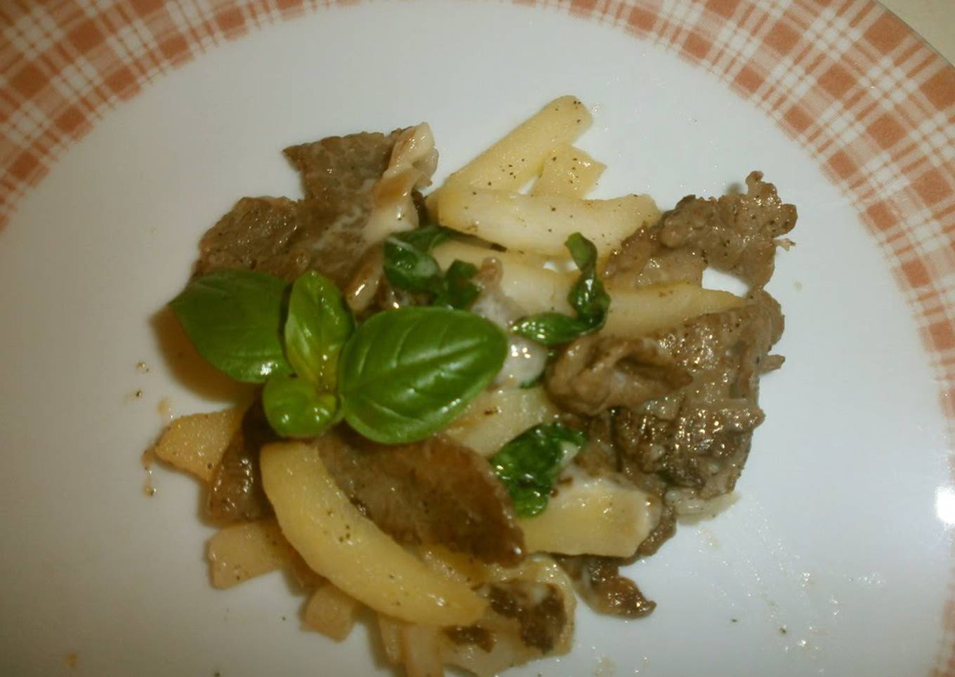 Beef and Apple Stir-Fry