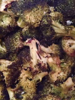 A picture of Roasted Garlicky Lemony Broccoli.