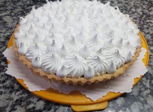 Una foto de Lemon pie