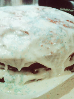 A picture of Marshmallow cake.