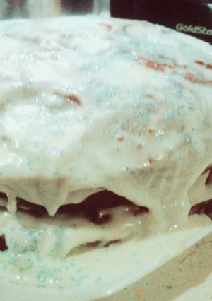 A picture of Marshmallow cake.