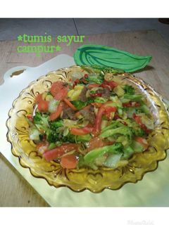 Foto resep *tumis sayur Campur*