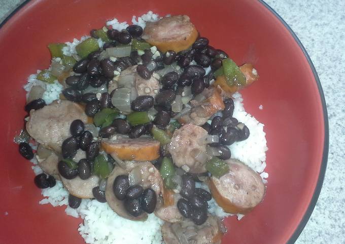 Recipe of Favorite Sausage and rice