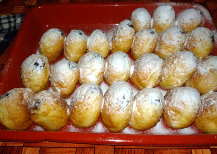 Donat mini isi coklat