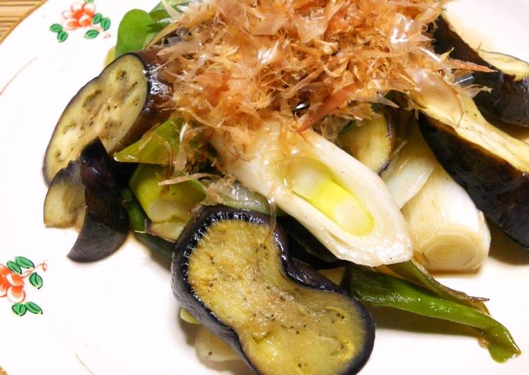 Recipe of Any-night-of-the-week Stir Fried Eggplants With Ponzu Sauce