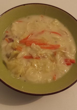 A picture of Sopas ni lola egie / Chicken Sopas.