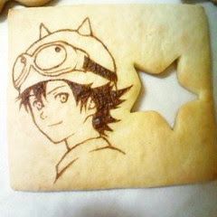 A picture of Cute with Chocolate Character Cookies.