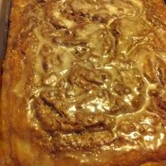 A picture of Cinnamon Roll Cake.