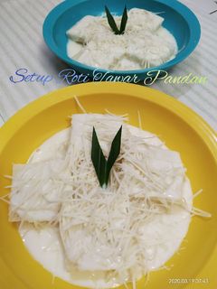 Foto resep 14. Setup Roti Tawar Pandan