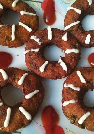 A picture of Veggie donut.