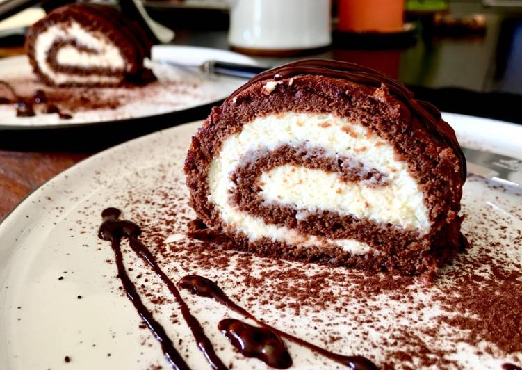 Tiramisu Roulade Praline (no Butter)