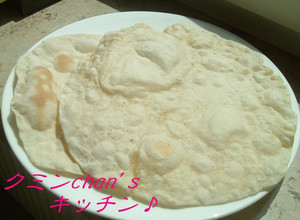 A picture of Lavash (Turkish Tortillas) - Made with All-Purpose Flour.