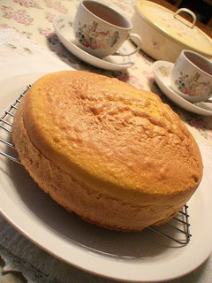 A picture of Fluffy Sponge Cake.