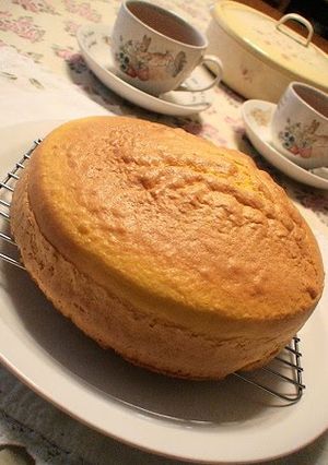 A picture of Fluffy Sponge Cake.