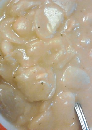 A picture of poor mans Butter Beans.