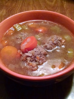 A picture of Albondigas Soup.