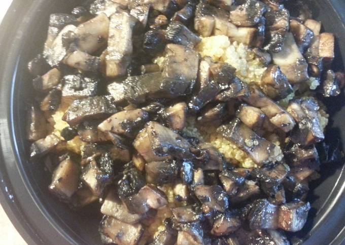 Recipe of Super Quick Homemade Portobello Quinoa