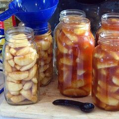 A picture of Cooked Apples.