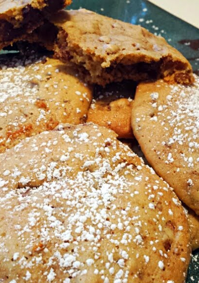A picture of Ray's' Cocoa Pebbles Chocolate Chip Cookies.