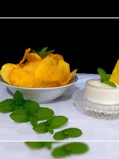 عکسی از دستور چیپس سرکه نمکی😋😍