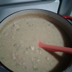 A picture of Chicken chili.