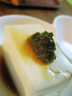 A picture of Hiyayakko Chilled Tofu.