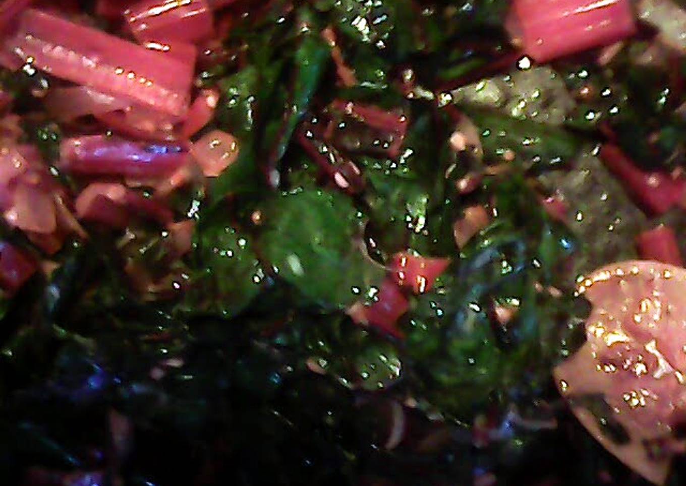 Sauteed Swiss Chard with Parmesan Cheese
