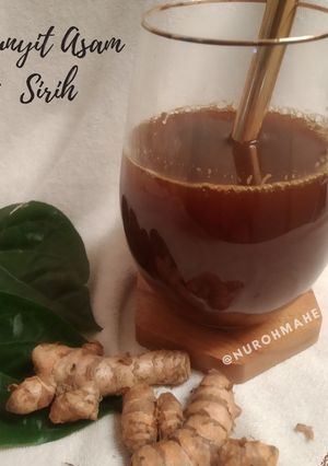 Foto resep Kunyit Asam Sirih