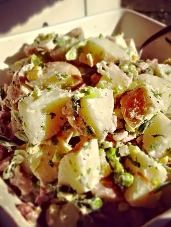 Simple Way Make Recipe Easy Potato Salad that is Really Delicious, Really Delicious}