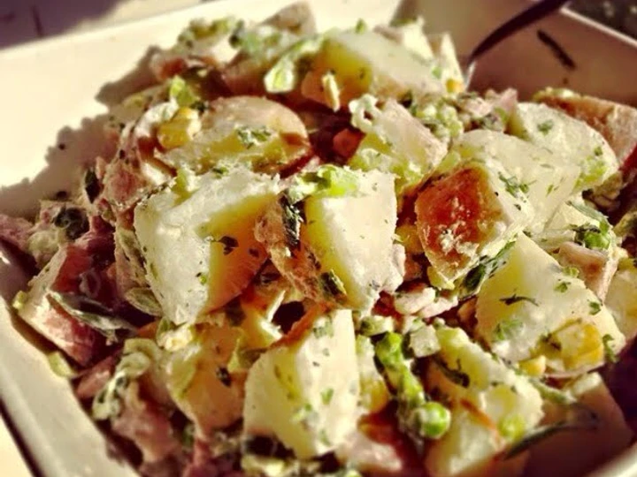 Simple Way Make Recipe Easy Potato Salad that is Really Delicious, Really Delicious}