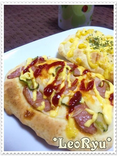 A picture of Savory Bread Made with Pancake Mix.