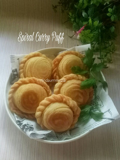 Foto resep Spiral Curry Puff