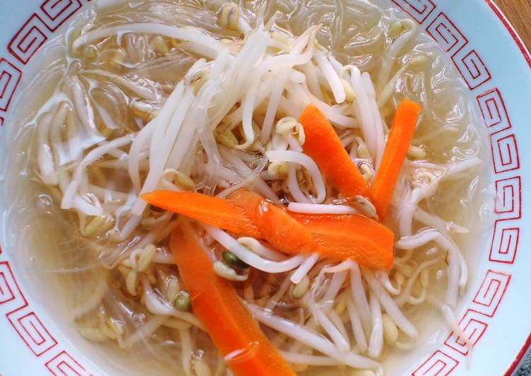 Recipe: Yummy Harusame Glass Noodle Ramen