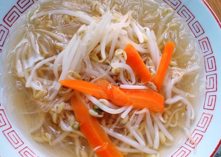 Simple Way to Make Any-night-of-the-week Harusame Glass Noodle Ramen