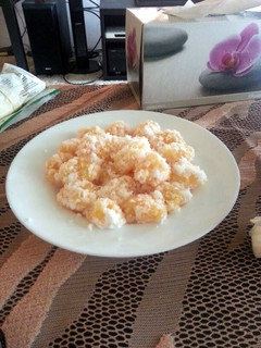 A picture of cassava jelly.