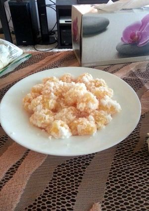 A picture of cassava jelly.