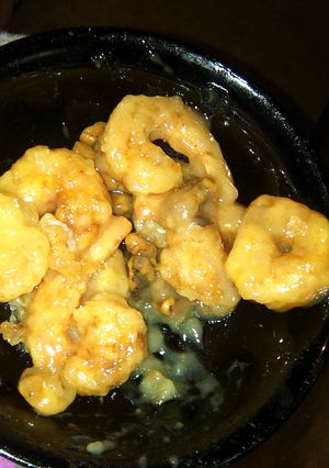 A picture of Panda Express Honey Walnut Shrimp Yummy style.