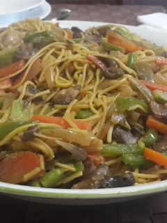 A picture of Chinese Vegetable Noodles.