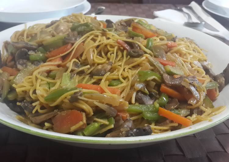 Easiest Way to Prepare Speedy Chinese Vegetable Noodles