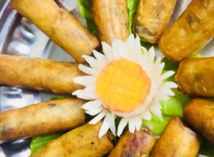 Hình của món Chả giò củ sắn.