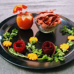 A picture of Beet chips.