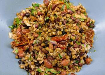 Easiest Way to Cook Delicious Mixed Beans and Lentil Salad