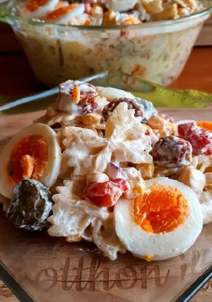 Tésztasaláta recept fotója