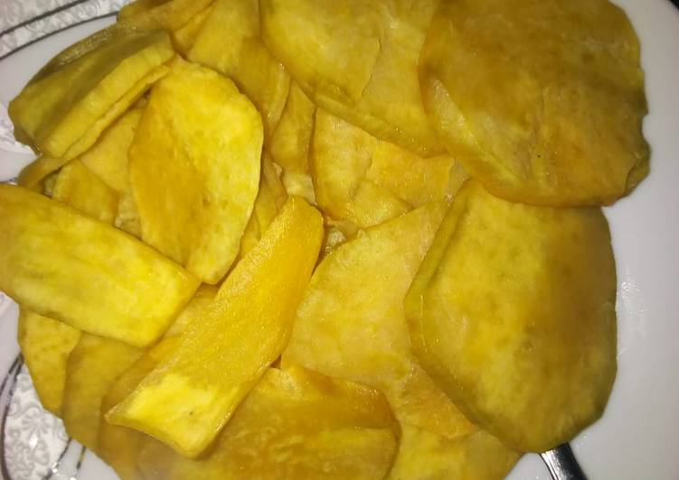 Recipe: Tasty Deep fried ngwace(sweet potatoes)