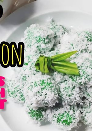 Foto resep Kue klepon tepung ketan isi gula merah (Lembut,manis, gurih)